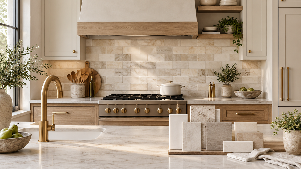 The Best Tile Colors for a Timeless Kitchen Backsplash