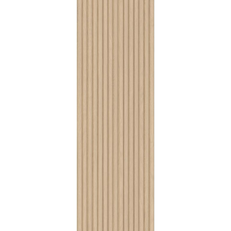 Richmond 3D Deco Tile Collection, textured wood-look tile, 13"x39", perfect for modern interior design.