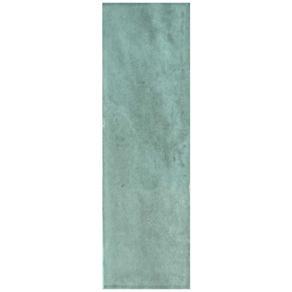 Candy 2x6" porcelain tile in a vintage brick style with a refined textured glossy surface.