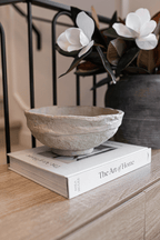 Lila Paper Mache Bowls