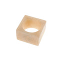Resin Napkin Ring Silver set of 5