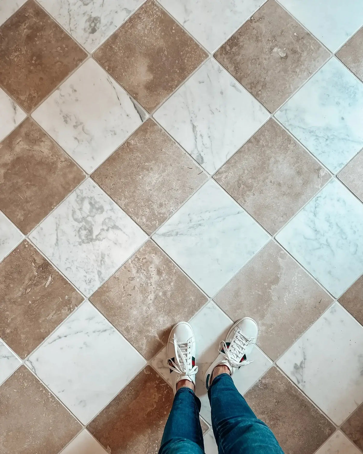 Statuary 12"x12" Polished Marble Tile