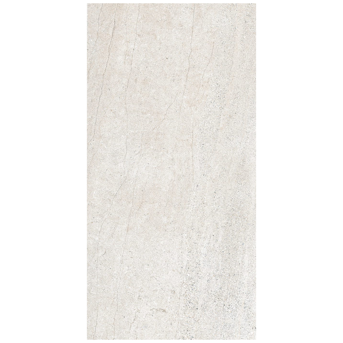 Aspen Snow porcelain tile, snow-white, 24x48 inch