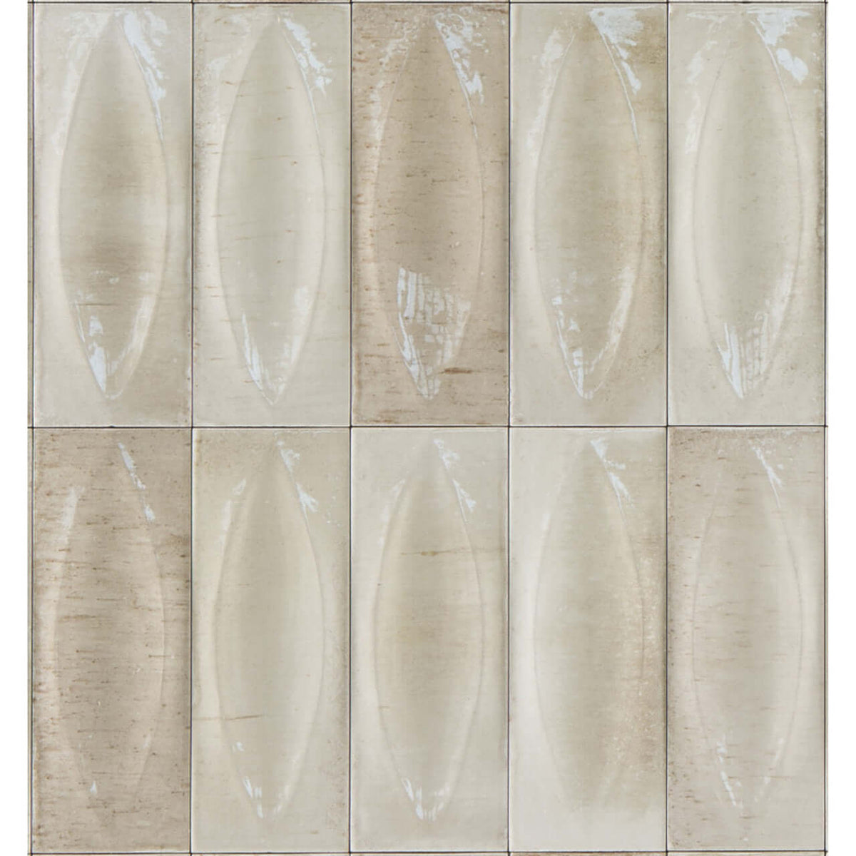Gleeze porcelain tile, glossy, 3x8 inch