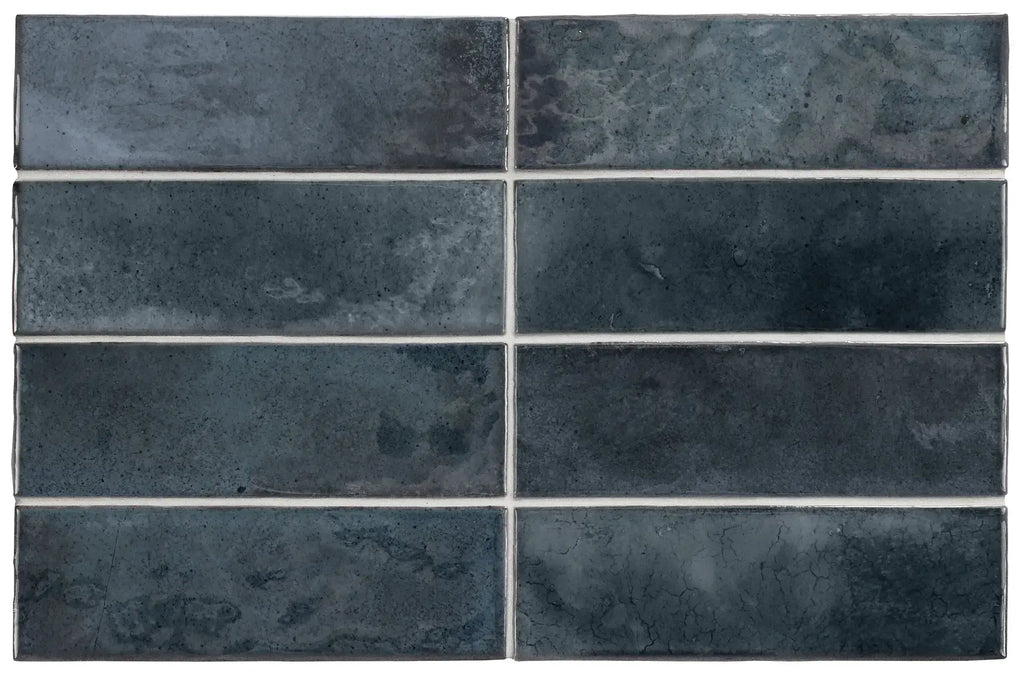 Equipe Hanoi ceramic tile, glossy, 2x6 inch