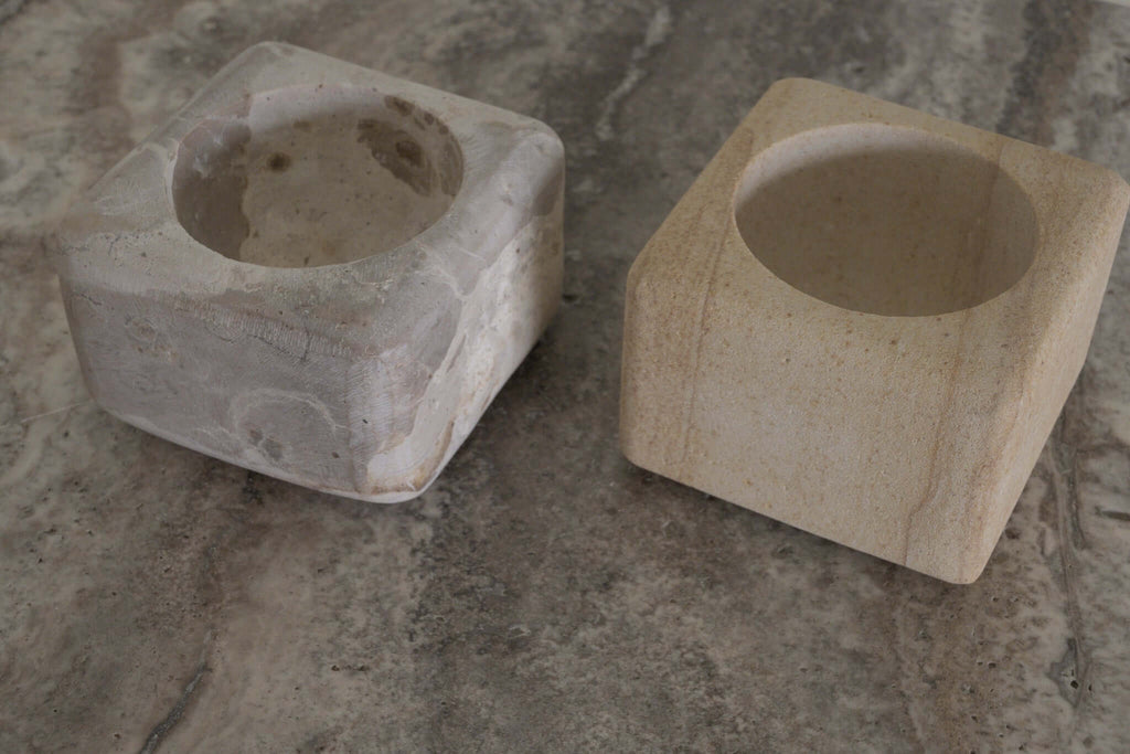 Marble/Sandstone Pinch Pot