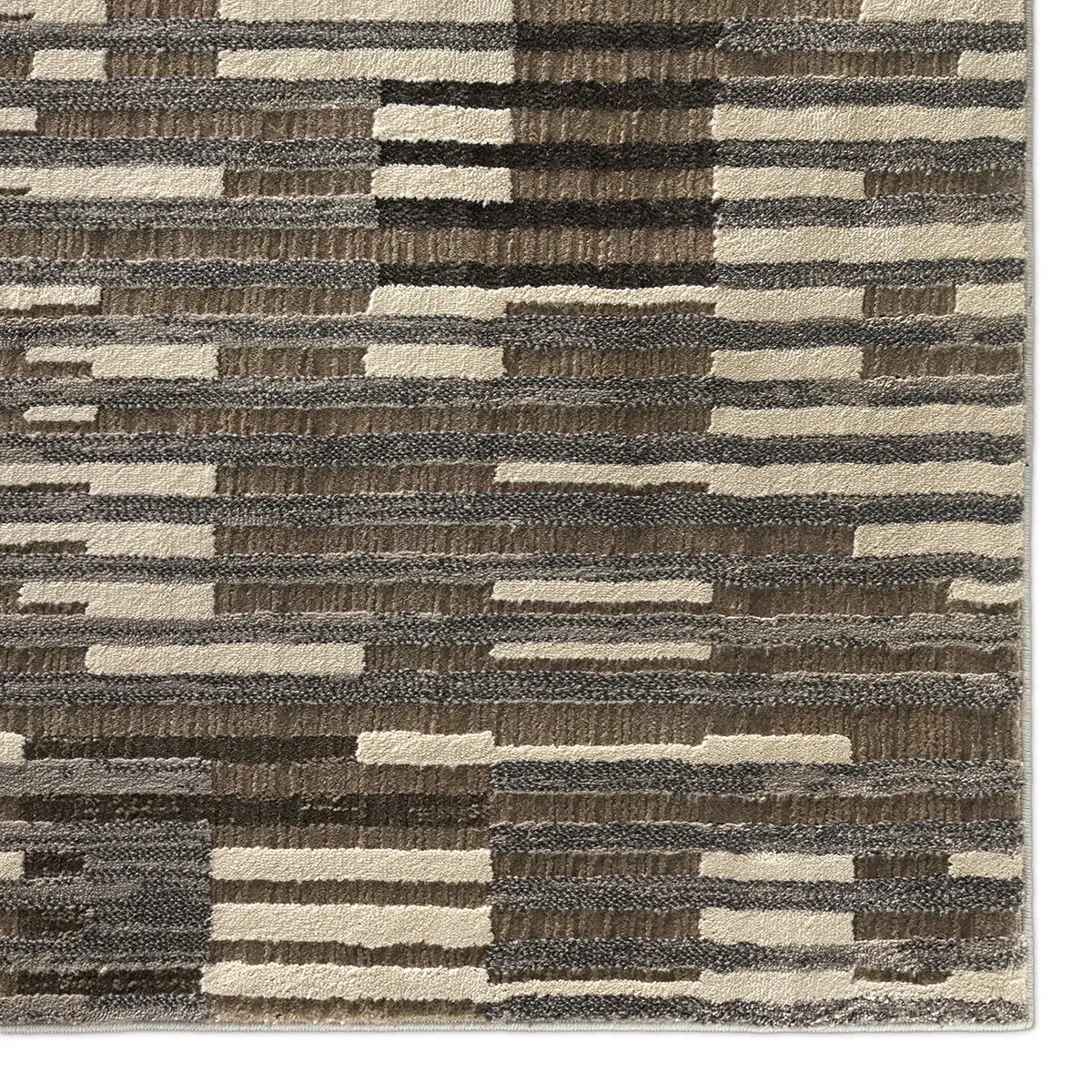 Graphite Power Loomed Rug - GRA01