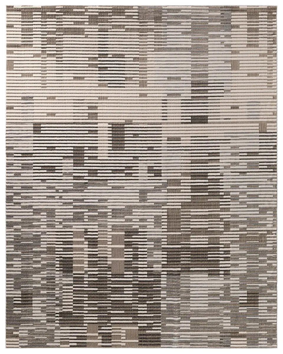 Graphite Power Loomed Rug - GRA01