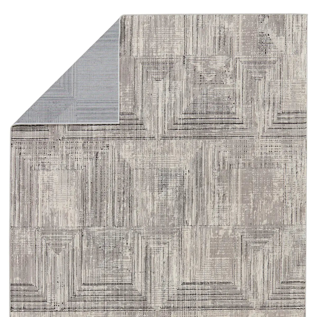 Graphite Power Loomed Rug - GRA03