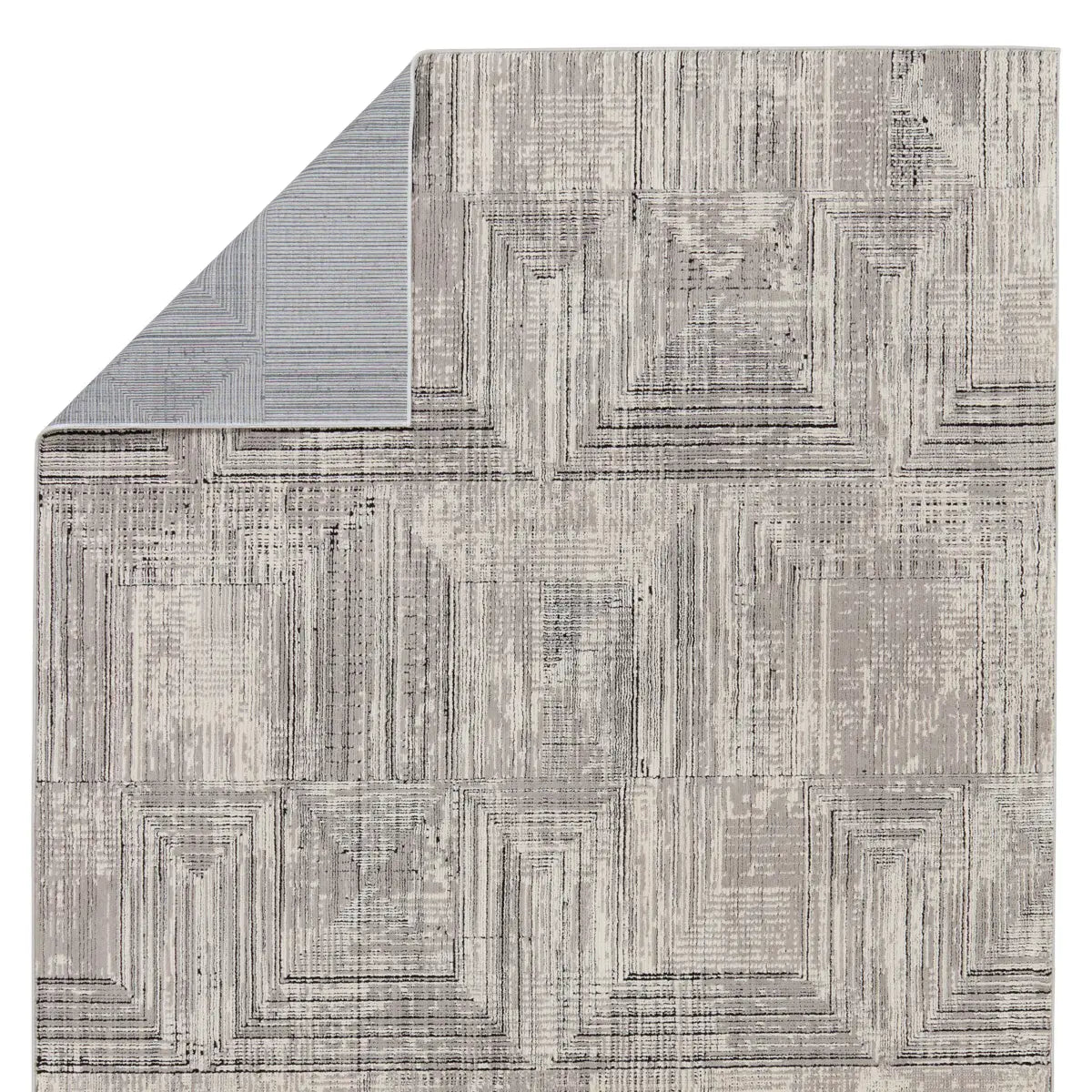 Graphite Power Loomed Rug - GRA03