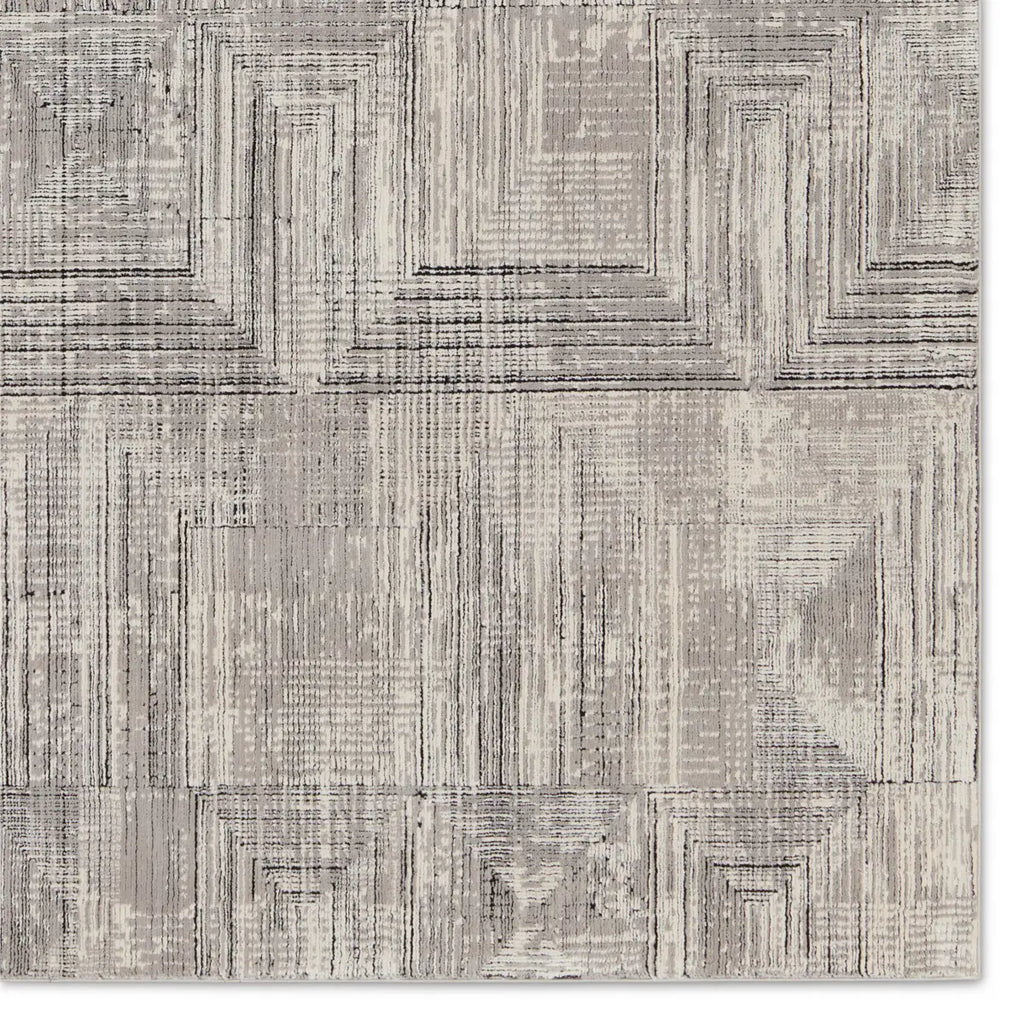 Graphite Power Loomed Rug - GRA03