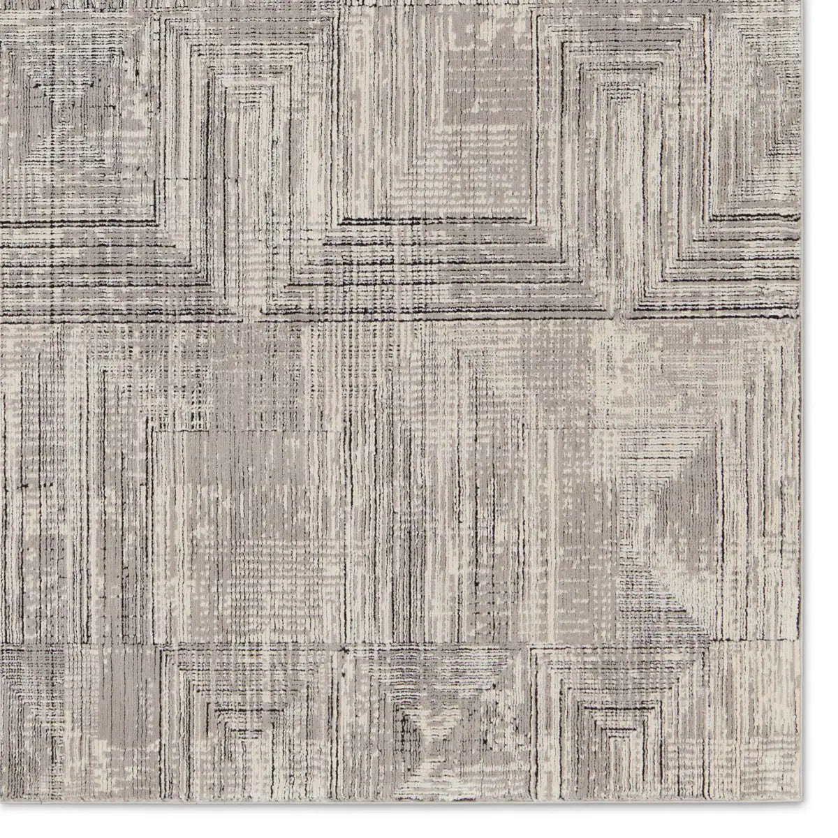 Graphite Power Loomed Rug - GRA03