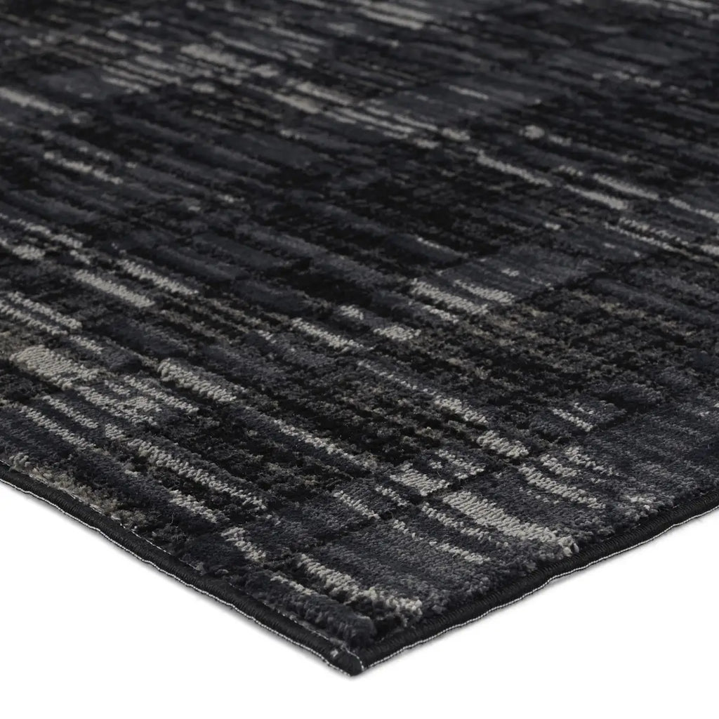 Graphite Power Loomed Rug - GRA05