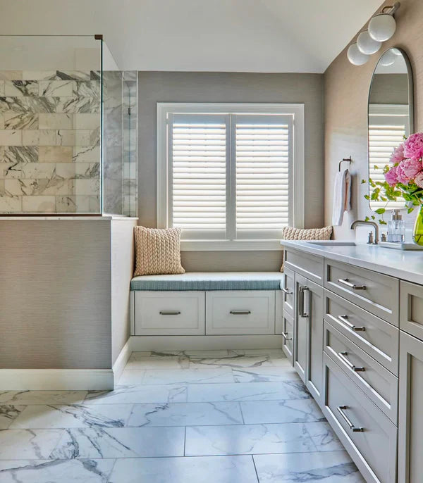 Calacatta 6"x12" Honed Marble Tile
