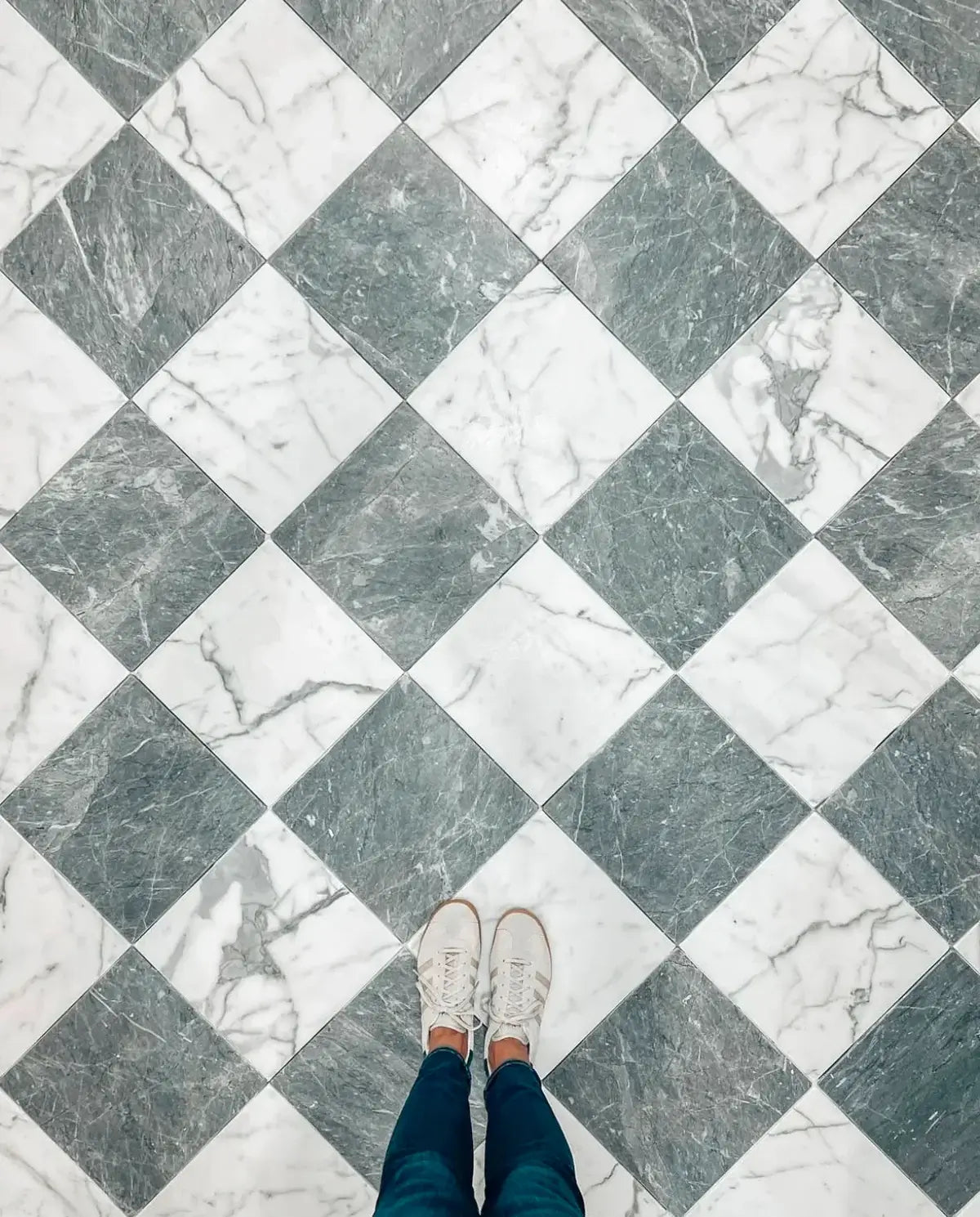 Statuary 12"x12" Polished Marble Tile