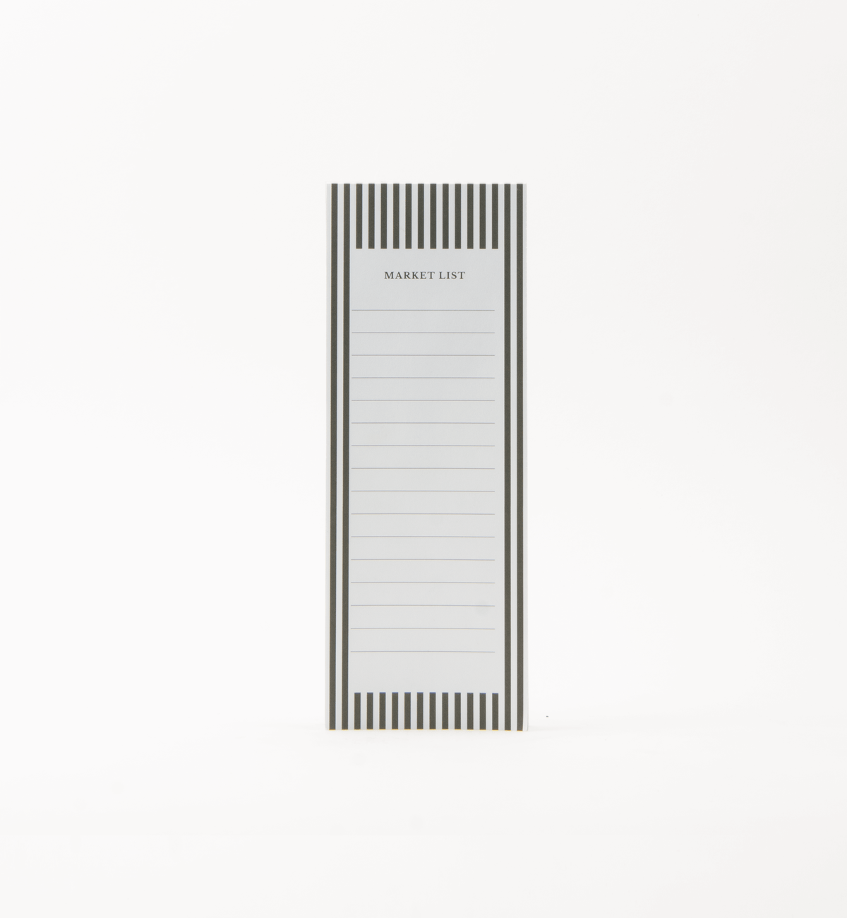 Heirloomed Stationary Market List - green