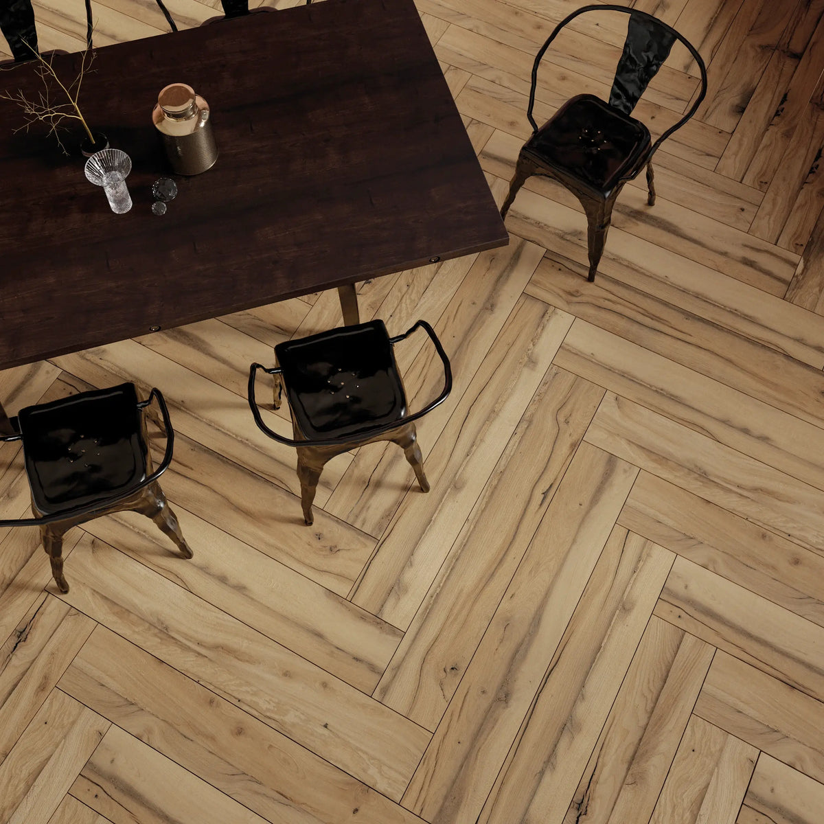 Crimson in Oak Wood Look Tile