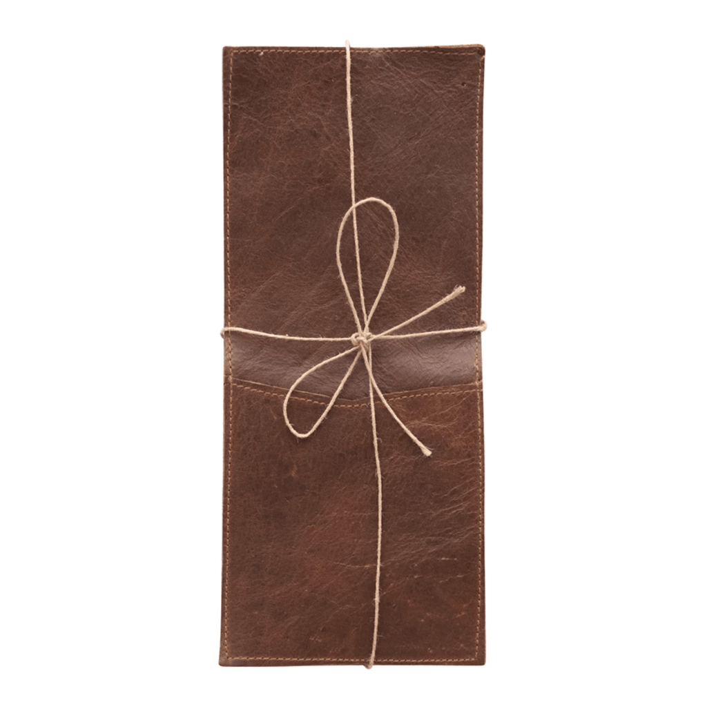 Leather Cutlery Sleeve