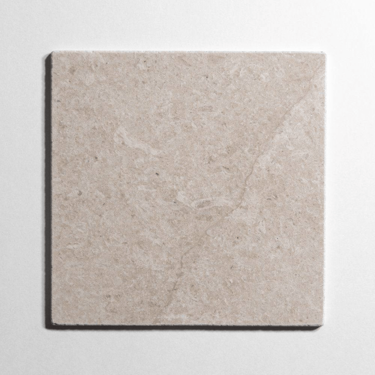 Sierra Limestone tile, warm beige, 12x12 inch