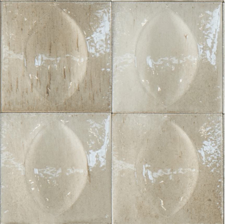 Gleeze porcelain tile, glossy, 4x4 inch