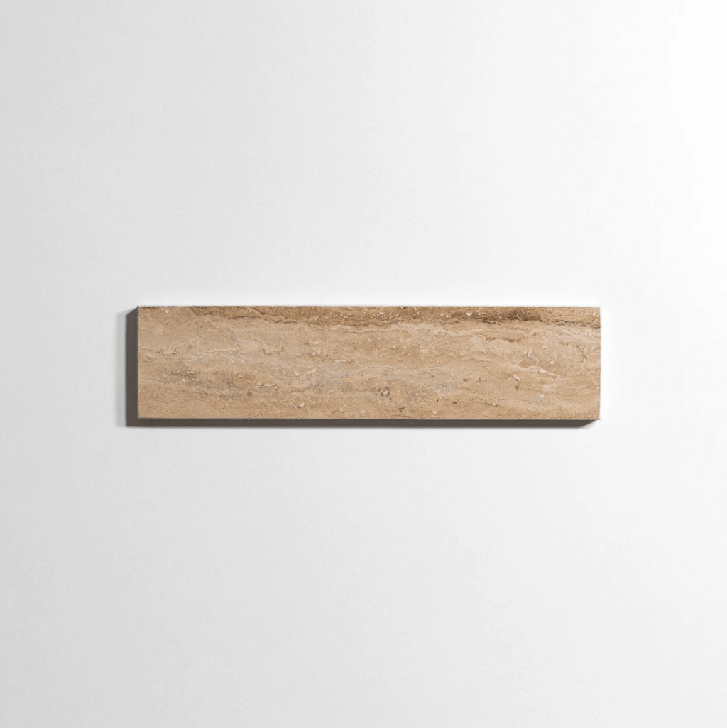 Savannah Travertine 3"x12" Polished Marble Tile