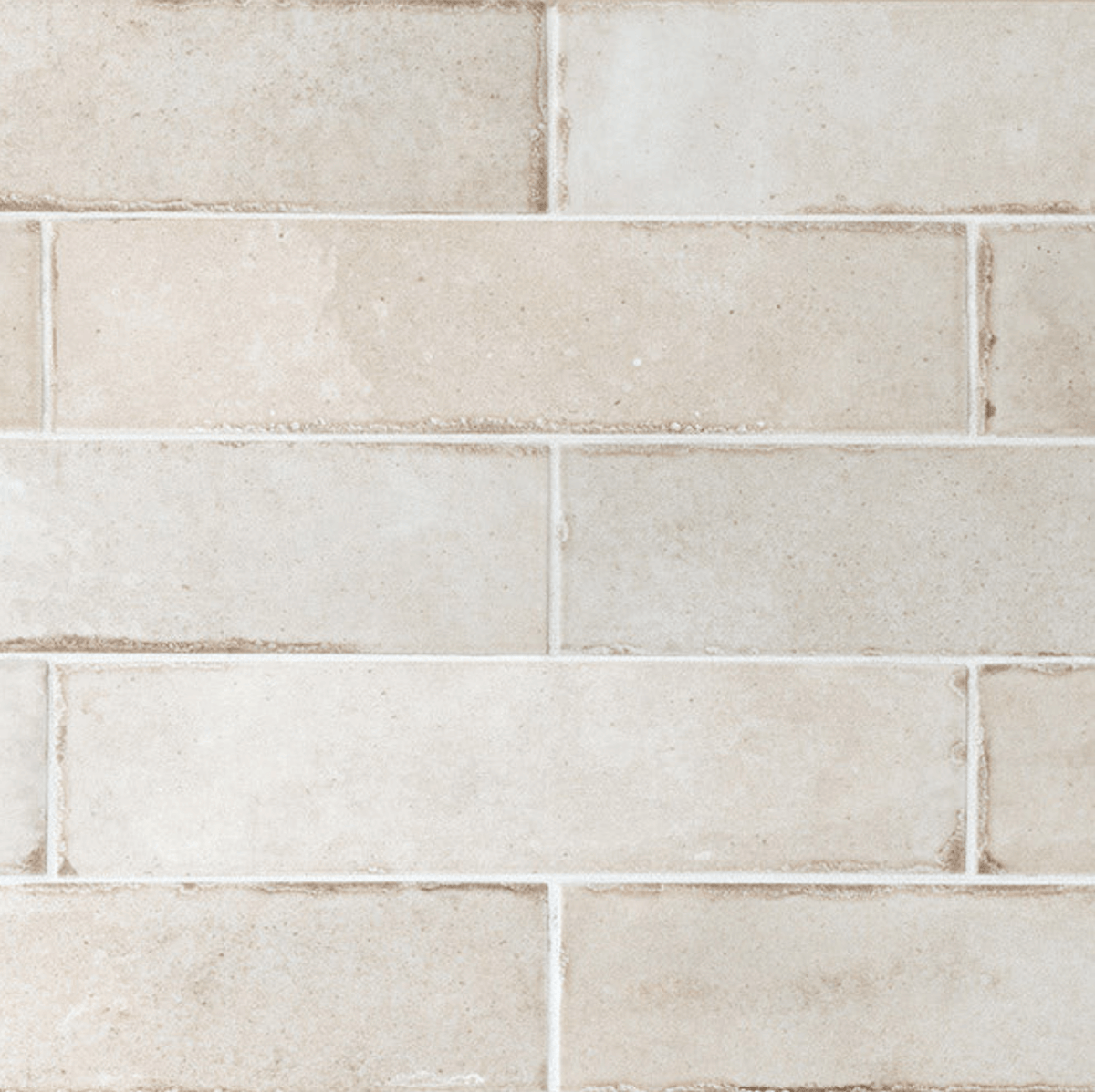 Tribeca mosaic, neutral-toned, 2-1/2x10 inch