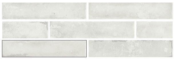 Savannah Glossy ceramic tile, glossy, 2x10 inch