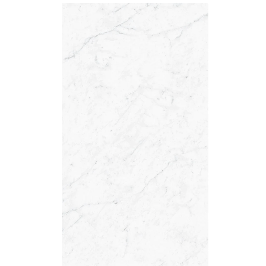 Carrara porcelain tile, white marble-look, 24x48 inch