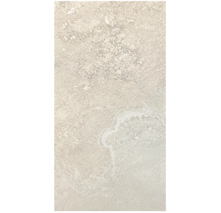 Bloom Grey porcelain tile, matte gray finish, 12x24 inch