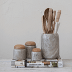 Marble Bottle Holder/Crock