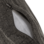 24"L x 16"H Stonewashed Linen Lumbar Pillow