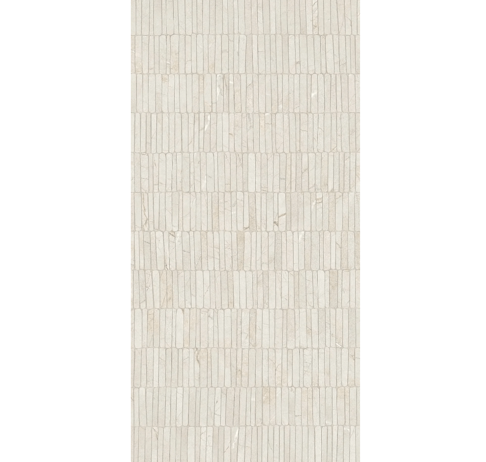 Supreme Memories Medley porcelain tile, breccia marble-look, warm tones, 24x48 inch