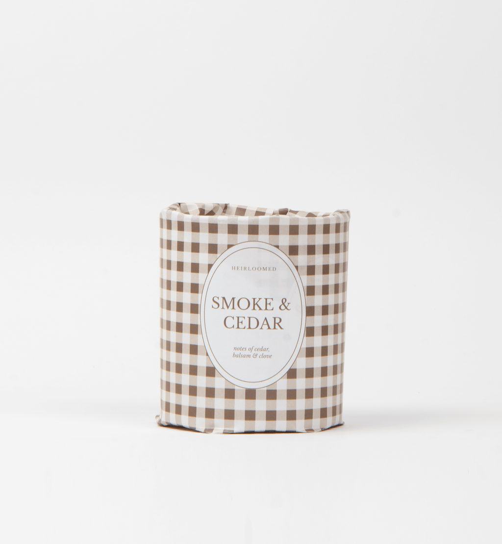 Heirloomed Smoke & Cedar Candle