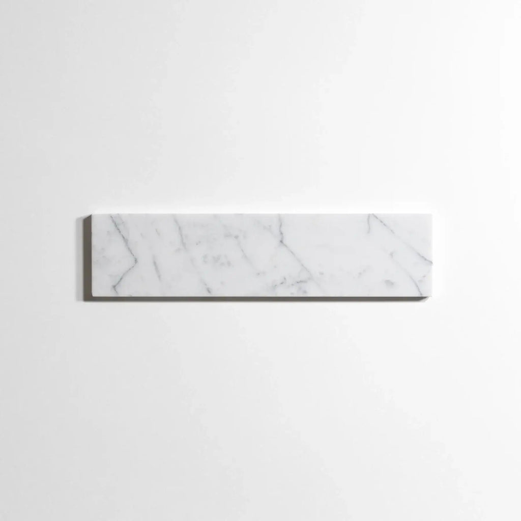 Statuary 3"x12" Polished Marble
