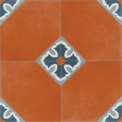 Colonial Doble Terracotta 8x8" Tile