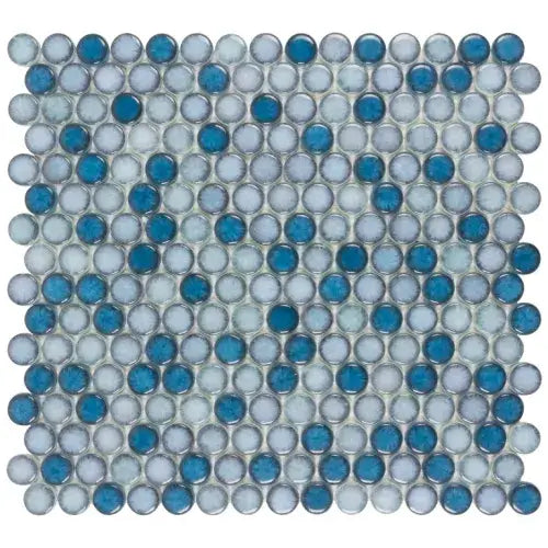Watercolors Glass Mosaic Tile