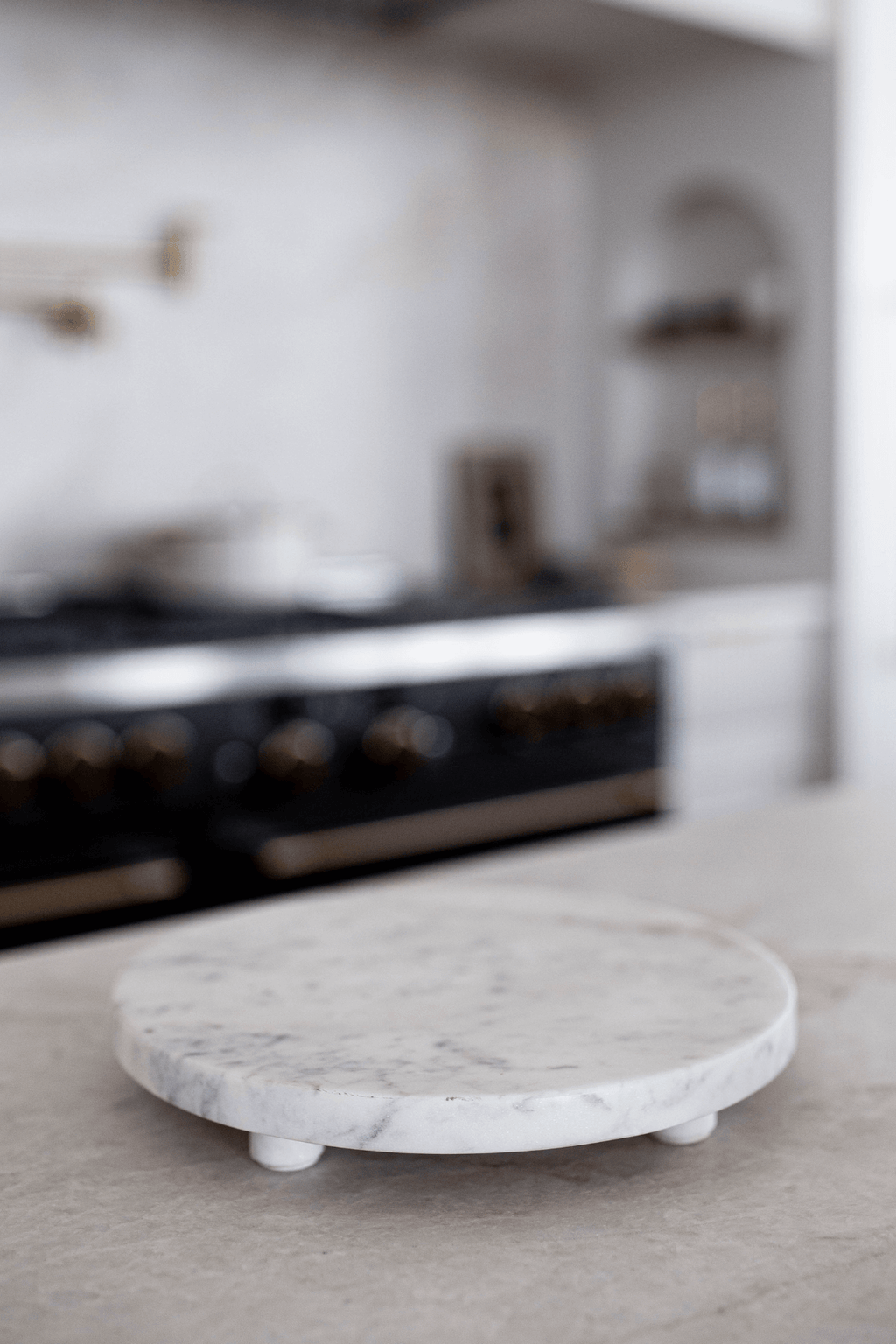 Handcrafted Marble Riser