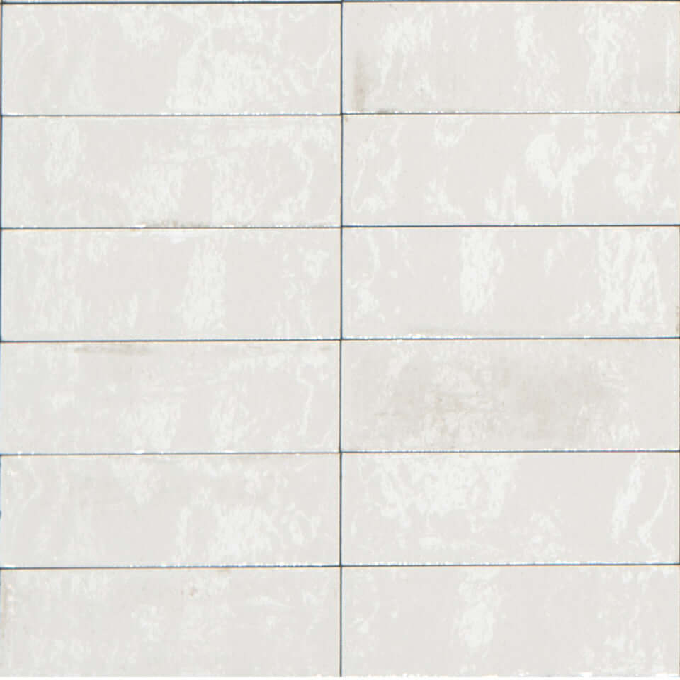 Gleeze Bianco Glossy Porcelain 3"x8"