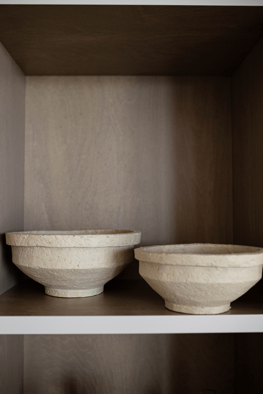 Lila Paper Mache Bowls
