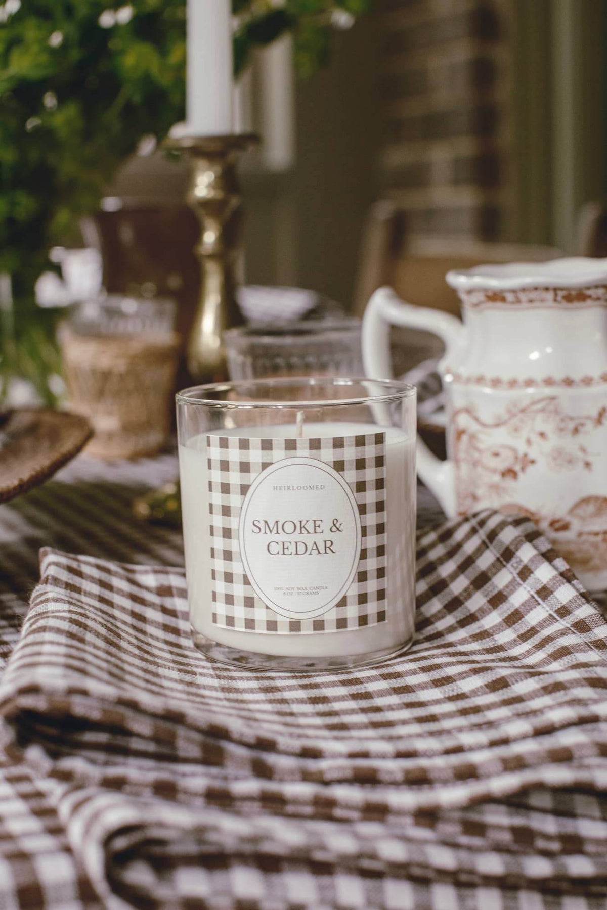 Heirloomed Smoke & Cedar Candle