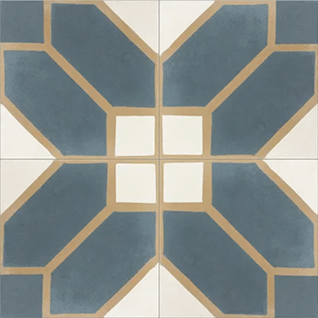 Naples Blue 8x8" Tile