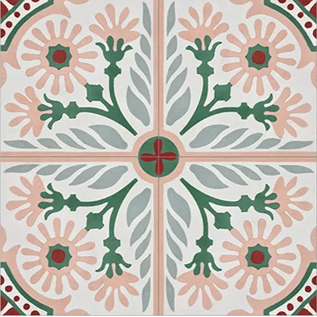 Vinales Salmon 8x8" Tile